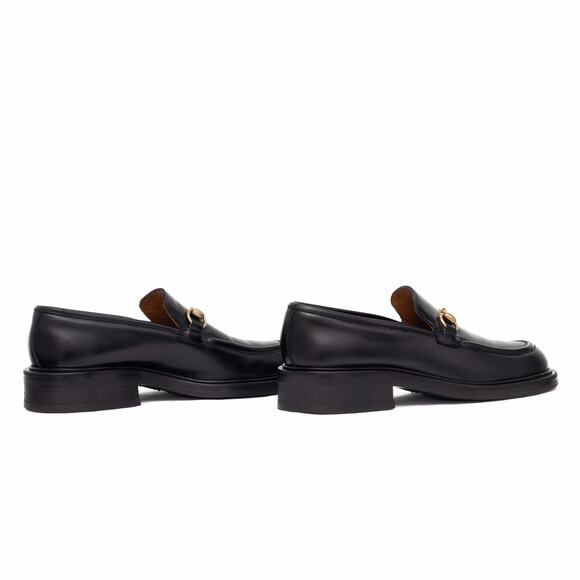 VTG GUCCI Tom Ford Era Black Leather Horsebit Loafers Old Money EU 41 US 8 D main image 6
